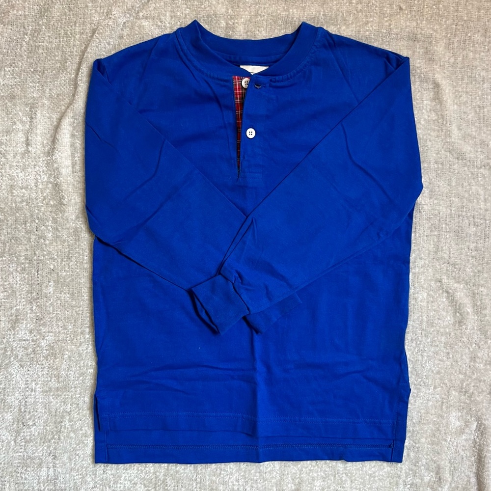 Blue Vintage Boys Long Sleeve